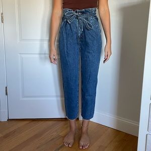 Abercrombie paper bag jeans